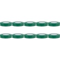 Isolatietape 10 Pack Groen 20mmx18m – Duurzaam en Veelzijdig LED Toebehoren