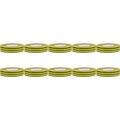 Yurga Insulation Tape 10 Pack Green/Yellow 20mmx20m - Perfect for LED Accessories