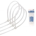White Tie Wraps 3.6x150mm - 40 Pieces | Ideal for LED Accessories & Cable Management White Tie Wraps 3.6x150mm - 40 Pieces | Ideal for LED Accessories & Cable Management