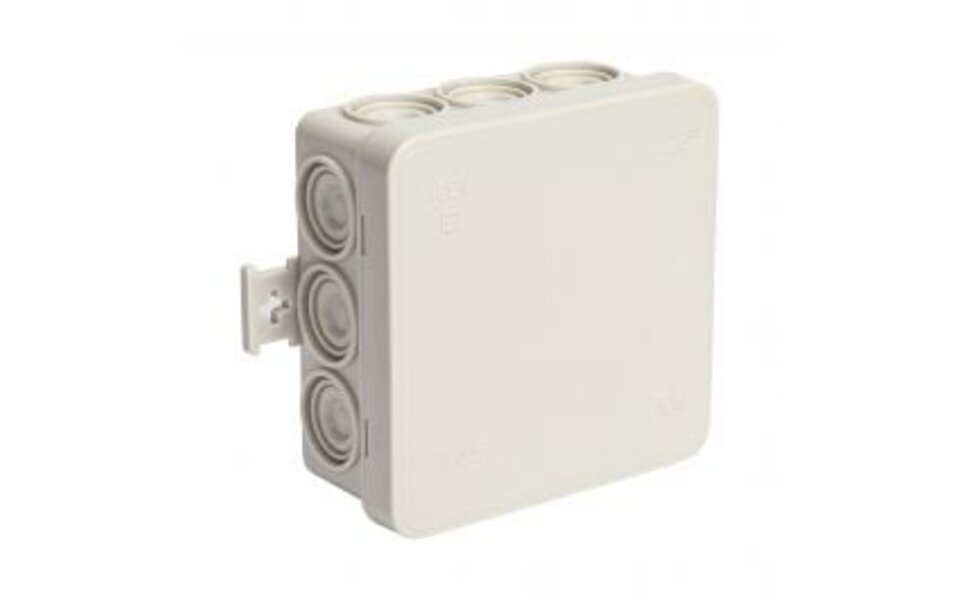 Velvalux Velvalux Panoboxpro IP55 IK10 85x85x40mm cable box - Perfect for light cords and LED accessories