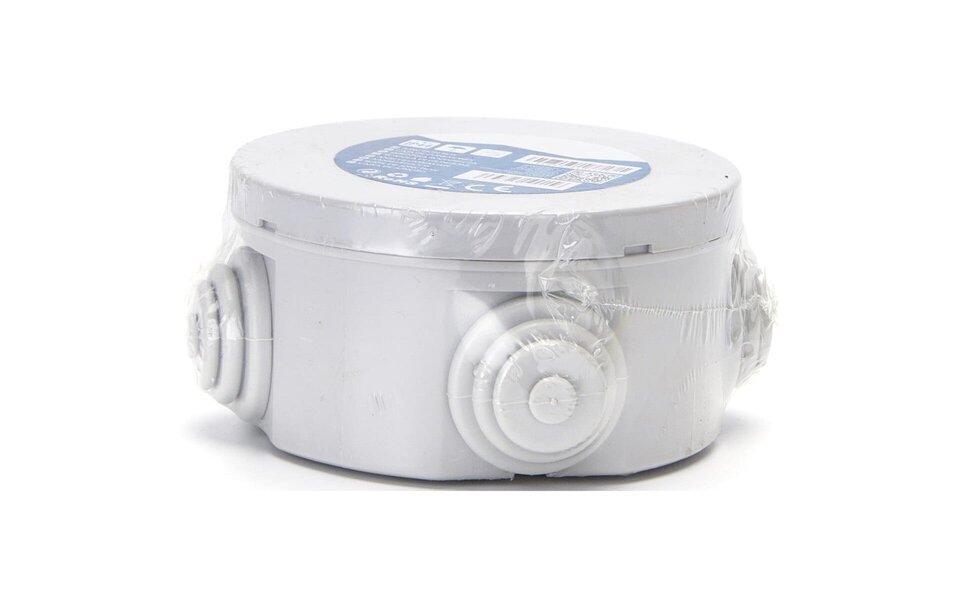 HLW LED Aigi Lassy Round Junction Box - IP44 Splashproof - Perfect for Light Cords and LED Accessories HLW LED Aigi Lassy Round Junction Box - IP44 Splashproof - Perfect for Light Cords and LED Accessories