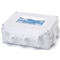 Junction Box Aigi Lassy IP44 - Gray, rectangular, surface-mounted