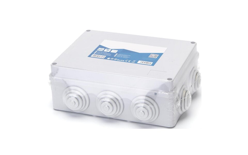 HLW LED Junction box Aigi Lassy IP44 - Gray rectangular surface-mounted box for LED accessories and light cord HLW LED Junction box Aigi Lassy IP44 - Gray rectangular surface-mounted box for LED accessories and light cord