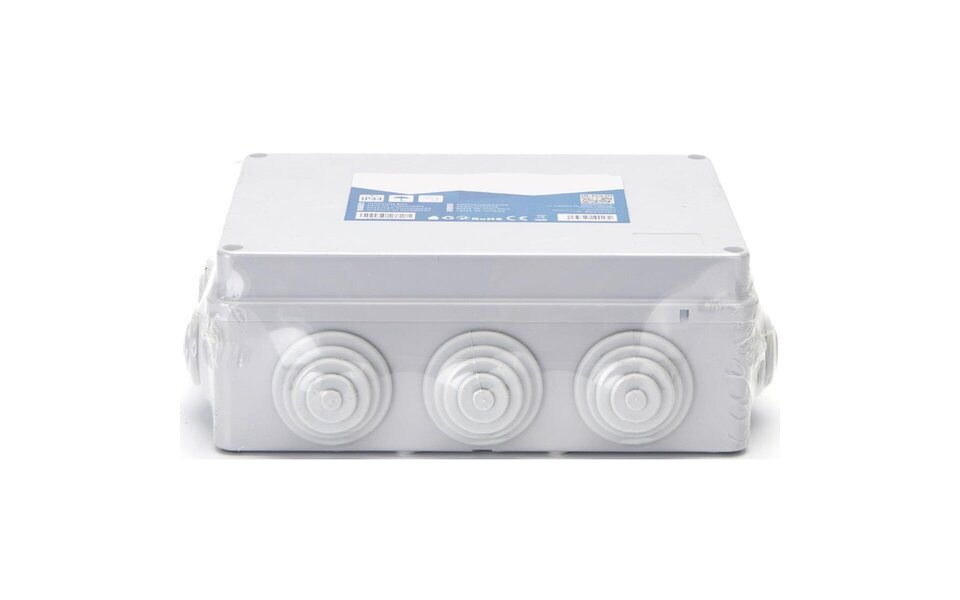 HLW LED Junction box Aigi Lassy IP44 - Gray rectangular surface-mounted box for LED accessories and light cord HLW LED Junction box Aigi Lassy IP44 - Gray rectangular surface-mounted box for LED accessories and light cord