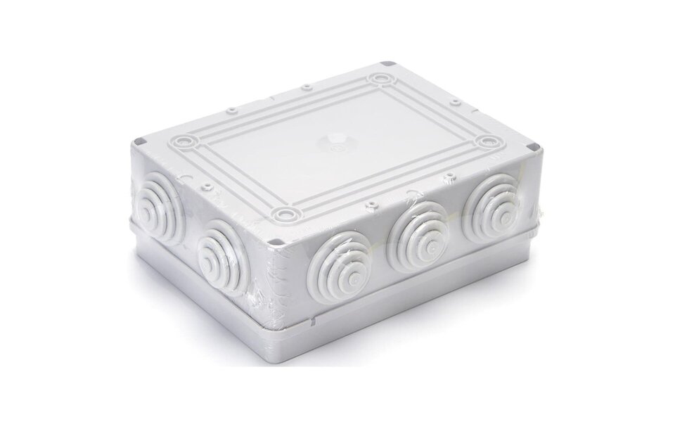 HLW LED Junction box Aigi Lassy IP44 - Gray rectangular surface-mounted box for LED accessories and light cord HLW LED Junction box Aigi Lassy IP44 - Gray rectangular surface-mounted box for LED accessories and light cord