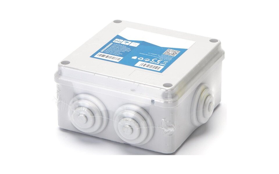 HLW LED Aigi Lassy Square IP44 Junction Box - Perfect for LED accessories and light cords HLW LED Aigi Lassy Square IP44 Junction Box - Perfect for LED accessories and light cords