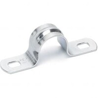 Saddle Galvanized Metal 16 mm - Set of 10 | LED accessories Saddle Galvanized Metal 16 mm - Set of 10 | LED accessories