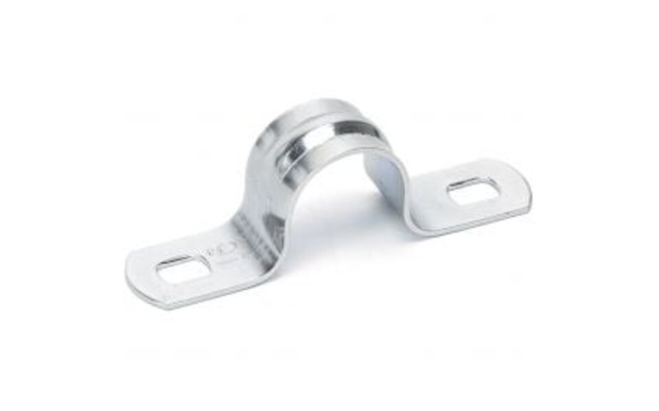 HLW LED Zadelklemmen 16 mm Verzinkt Metaal - Set van 10 stuks voor LED toebehoren