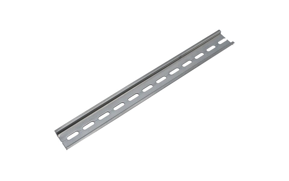 Velvalux DIN-Rail 35/15 mm Velvalux Panoboxpro - 1 Meter Geperforeerd Staal LED Toebehoren
