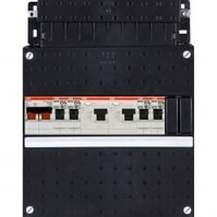 ABB Hafonorm 1-phase 4-group distribution box for LED accessories ABB Hafonorm 1-phase 4-group distribution box for LED accessories