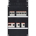 ABB Groepenkast Hafonorm 1-fase - 9 groepen, 3x 30mA aardlekschakelaars, ideaal voor LED toebehoren ABB Groepenkast Hafonorm 1-fase - 9 groepen, 3x 30mA aardlekschakelaars, ideaal voor LED toebehoren