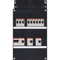 ABB Hafonorm 1-phase distribution box with 9 groups and 3x 30mA earth leakage circuit breakers ABB Hafonorm 1-phase distribution box with 9 groups and 3x 30mA earth leakage circuit breakers