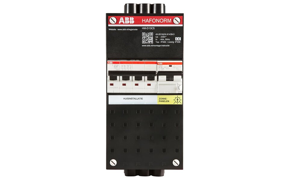 ABB ABB Hafonorm distribution box - PV 16A 1-phase installation box & LED accessories