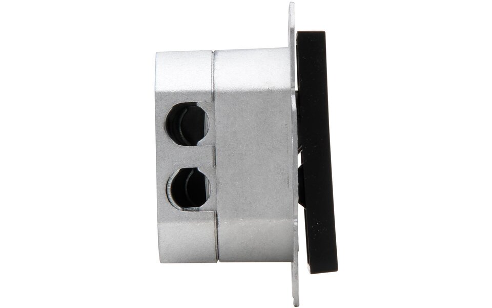 KOPP KOPP UTP RJ45 Socket - 2-way CAT6, Matte Black - LED accessories KOPP KOPP UTP RJ45 Socket - 2-way CAT6, Matte Black - LED accessories