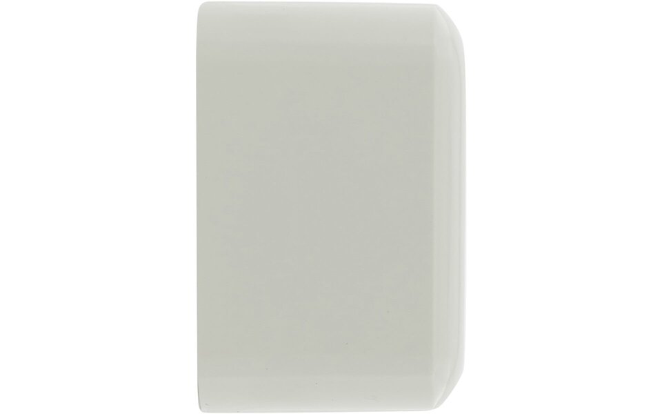 Q-LINK Q-LINK Single Wall Socket Polar White with Grounding and Child Safety – LED Accessories