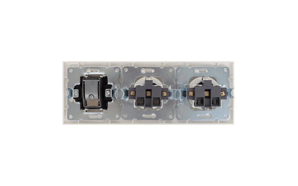 HLW LED Aigi Cika Coax Socket - 2-way Socket & LED accessories - Flush-mounted White