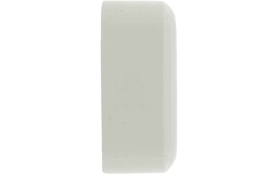 Q-LINK Q-LINK wandcontactdoos 1-voudig polarwit | Opbouw met kinderbeveiliging - LED toebehoren