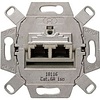 KOPP UTP RJ45 Wandcontactdoos - 2-voudig CAT6, LED toebehoren