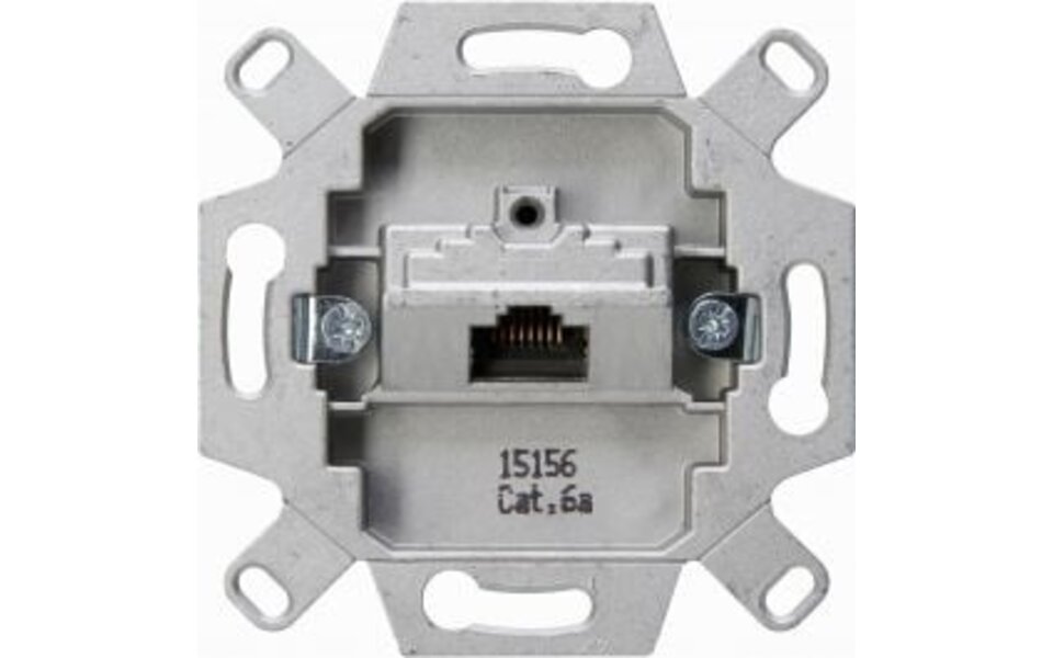 KOPP KOPP UTP RJ45 Wandcontactdoos CAT6 - Inbouw, 1x8P Afgeschermd - LED toebehoren