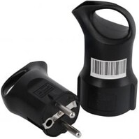 Plug Set 3680W LED Accessories - Schuko Plug with Child Safety