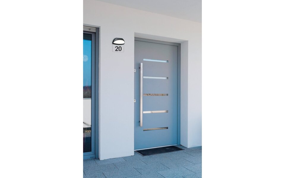 HLW LED Trion Magona 5W LED House Number Lighting - Waterproof IP54, Warm White 3000K, Matte Anthracite HLW LED Trion Magona 5W LED House Number Lighting - Waterproof IP54, Warm White 3000K, Matte Anthracite