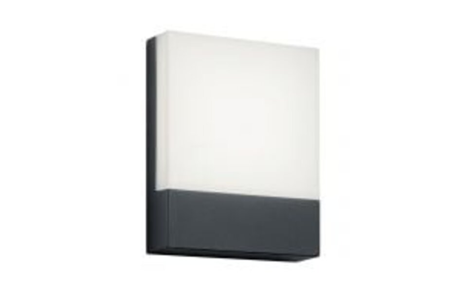 HLW LED Trion Magona 5W LED Huisnummer Verlichting - Waterdicht IP54, Warm Wit 3000K, Mat Antraciet