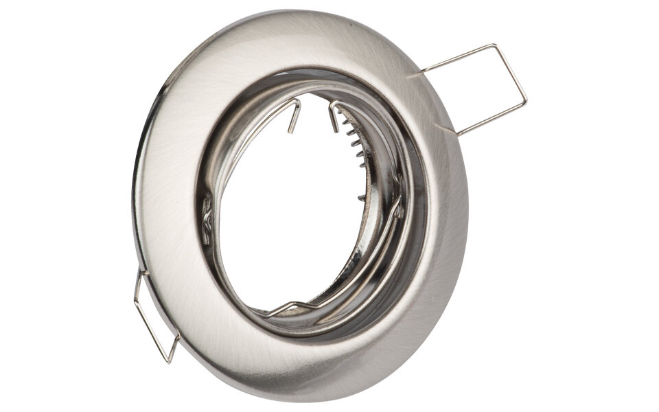 HLW LED Spotlight Fixture GU10 Recessed - Tiltable LED Accessories Matte Chrome