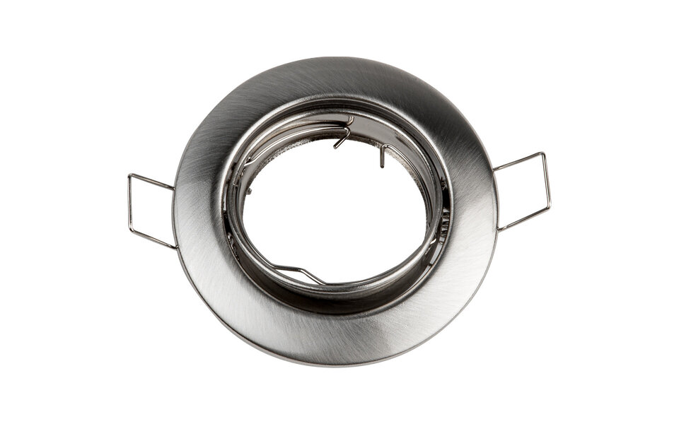 HLW LED Spot Fixture 10 Pack - Tiltable GU10 Recessed Spotlight LED Accessories Chrome