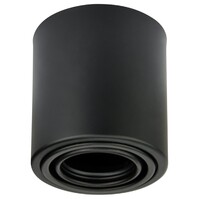 Surface-mounted spotlight GU10 Matt Black - Tiltable LED Accessories Surface-mounted spotlight GU10 Matt Black - Tiltable LED Accessories