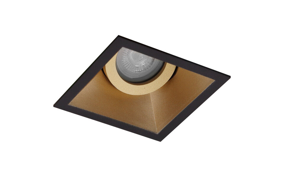 HLW LED Spotlight Fixture GU10 - Pragmi Zano Pro | Square, tiltable LED accessories with GU10 fitting HLW LED Spotlight Fixture GU10 - Pragmi Zano Pro | Square, tiltable LED accessories with GU10 fitting