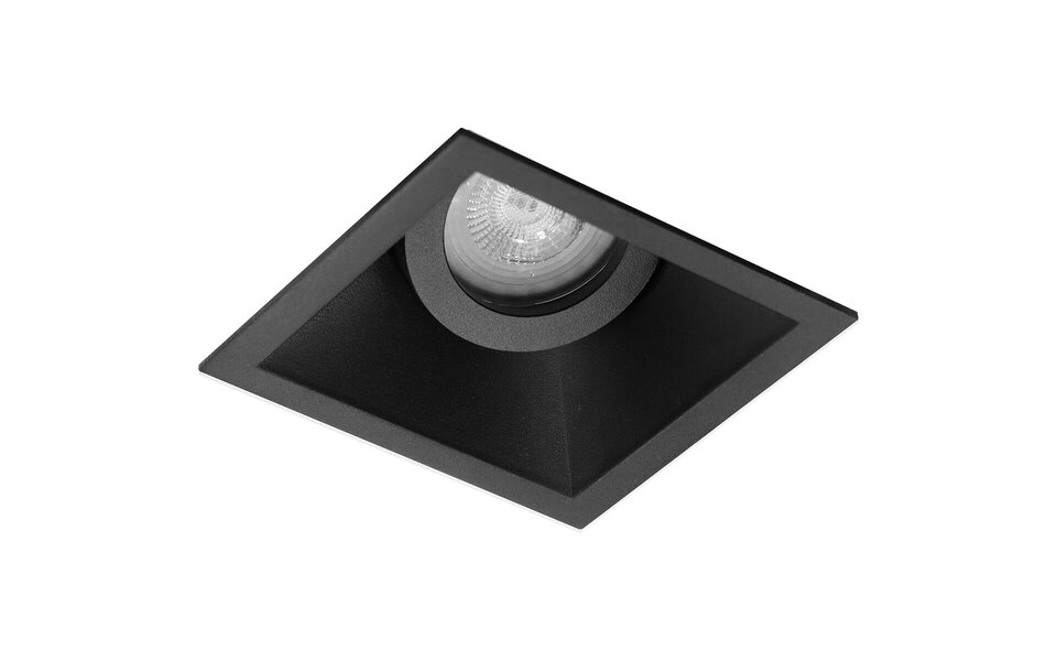 HLW LED Spot Armatuur GU10 - Pragmi Zano Pro Inbouwspot, Kantelbaar, Zwart LED Toebehoren