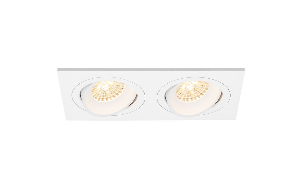 HLW LED Spot Fixture GU10 - Aluminum Recessed Spotlight with Tiltable GU10 Fitting HLW LED Spot Fixture GU10 - Aluminum Recessed Spotlight with Tiltable GU10 Fitting