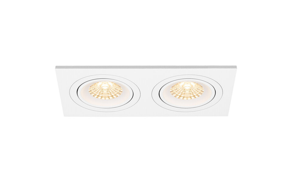 HLW LED Spot Fixture GU10 - Aluminum Recessed Spotlight with Tiltable GU10 Fitting HLW LED Spot Fixture GU10 - Aluminum Recessed Spotlight with Tiltable GU10 Fitting