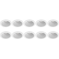 Spot Armatuur 10 Pack - GU10 Inbouwspot & LED Toebehoren Spot Armatuur 10 Pack - GU10 Inbouwspot & LED Toebehoren