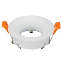 Spot Fixture GU10 Recessed Spotlight - Round White Aluminum Ø85mm