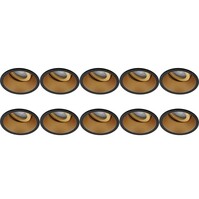 Spotlight Fixture 10 Pack - GU10 Fitting - Tiltable & Stylish Spotlight Fixture 10 Pack - GU10 Fitting - Tiltable & Stylish