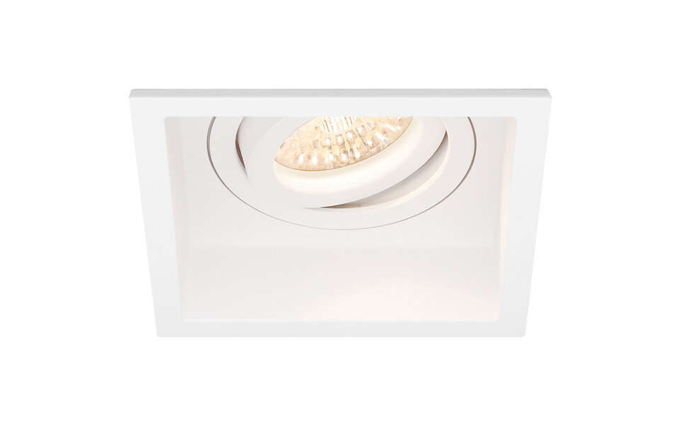HLW LED Pragmi Domy Pro GU10 Recessed Spotlight - Tiltable LED Accessories with GU10 Fitting