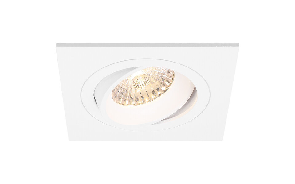 HLW LED Pragmi Borny Pro GU10 Recessed Spotlight - Tiltable LED Accessories, White Aluminum HLW LED Pragmi Borny Pro GU10 Recessed Spotlight - Tiltable LED Accessories, White Aluminum