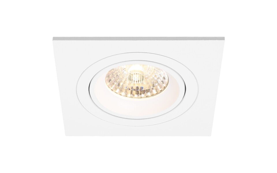 HLW LED Pragmi Borny Pro GU10 Inbouwspot - Kantelbaar LED Toebehoren, Wit Aluminium HLW LED Pragmi Borny Pro GU10 Inbouwspot - Kantelbaar LED Toebehoren, Wit Aluminium