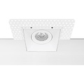 Spot Armatuur GU10 - Pragmi Nivas Pro - Wit Aluminium - Trimless LED Toebehoren met GU10 Fitting Spot Armatuur GU10 - Pragmi Nivas Pro - Wit Aluminium - Trimless LED Toebehoren met GU10 Fitting