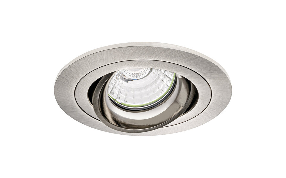 HLW LED Spot Fixture GU10 - Tiltable Aluminum Recessed Spotlight with GU10 Fitting HLW LED Spot Fixture GU10 - Tiltable Aluminum Recessed Spotlight with GU10 Fitting