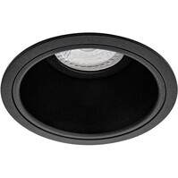 Spot Armatuur GU10 - Pragmi Minko Pro Zwart Aluminium