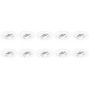 Spot Armatuur 10 Pack - Kantelbaar - GU10 Fitting - LED Toebehoren