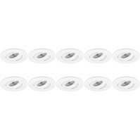 Spot Armatuur 10 Pack - GU10 Fitting - Kantelbaar & Aluminium