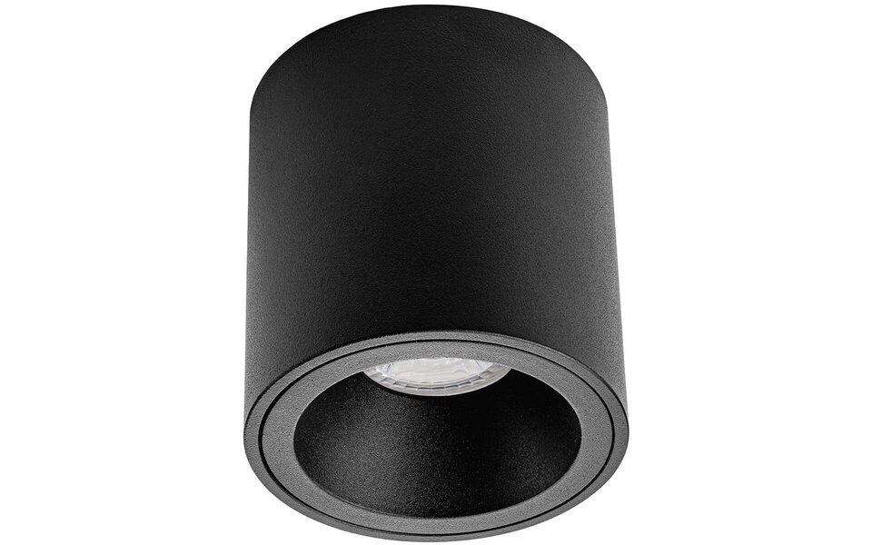 HLW LED Pragmi Cliron Pro Opbouwspot GU10 - Mat Zwart Aluminium - LED Toebehoren HLW LED Pragmi Cliron Pro Opbouwspot GU10 - Mat Zwart Aluminium - LED Toebehoren