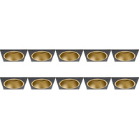 Spotlight Fixture 10 Pack - GU10 fitting - LED accessories - Black/Gold Spotlight Fixture 10 Pack - GU10 fitting - LED accessories - Black/Gold