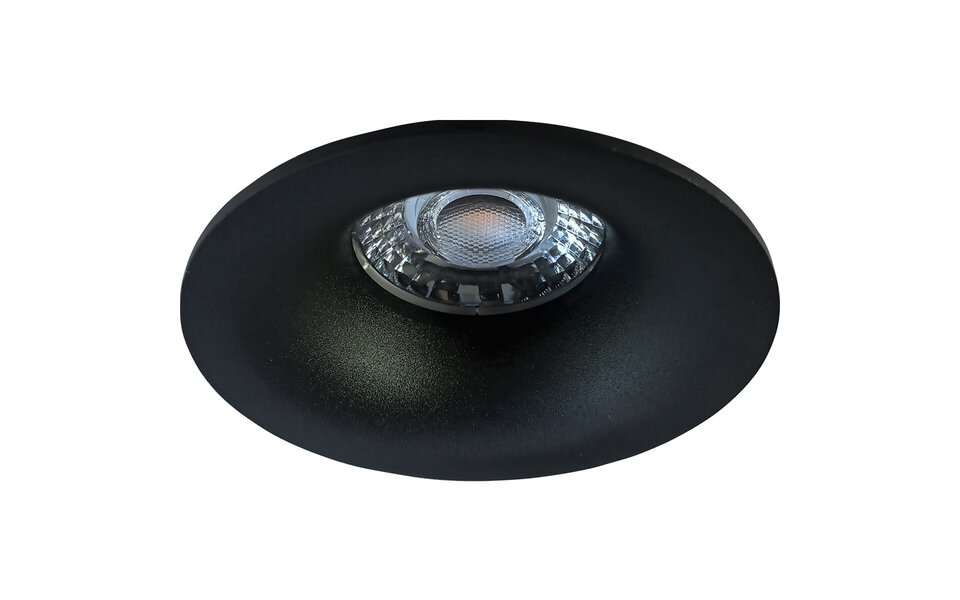 HLW LED Spot Fixture GU10 - Pragmi Nora Pro Round Black Aluminum LED Accessories HLW LED Spot Fixture GU10 - Pragmi Nora Pro Round Black Aluminum LED Accessories