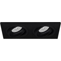 Spot Armatuur GU10 - Kantelbaar LED Toebehoren Zwart Aluminium