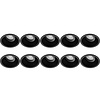 Spot Fixture 10 Pack - Tiltable GU10 LED accessories Black
