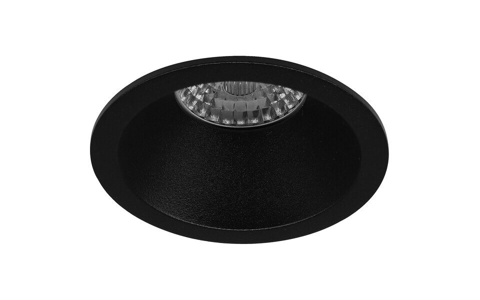 HLW LED Spot Fixture 10 Pack - Pragmi Pollon Pro - GU10 Recessed Spot Black
